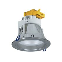 Diffuser Optimised 12W LED Dimmable Downlight Brushed Aluminium / Warm White - LDL125-BA