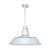 Large Industry Pendant White - MS9450-WH