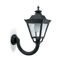 Derex Large Commercial Lantern Black - DUW5028-BL