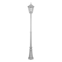 Chester Single Head Tall Post Light Large White - 15097