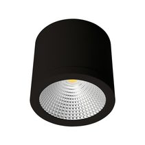 Surface Mount 25W LED Dimmable Downlight Black / Cool White - AT9065/BLK/60/CW