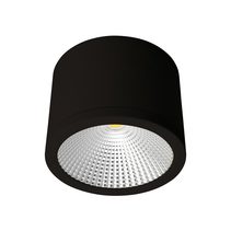 Surface Mount 35W LED Dimmable Downlight Black / Warm White - AT9066/BLK/60/WW