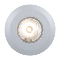 Deka 3 Watt 12V Round LED Deck/Inground Light Anodised Aluminium / White - 19424+19459