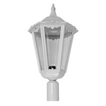 Chester Post Top Light Large White - 15091