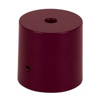 Turin 50mm Post Top Adapter Burgundy - 16029