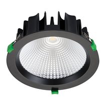 Neo 35 Watt Dimmable Round LED Downlight Black / Warm White - 20463