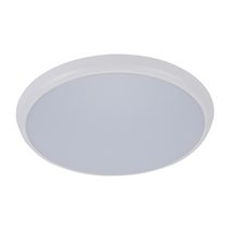 Solar 25 Watt Slimline Dimmable Round LED Ceiling Light White / Tri Colour - 20940