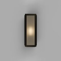 Lille Small Wall Light Old Bronze / Frosted IP44