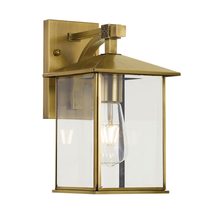 Coby 1 Light Wall Light Large Brass - COBY EX18-BRS
