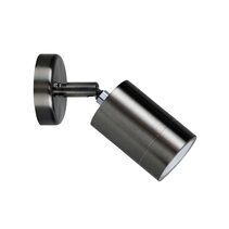 Varde 6W 240V LED Single Adjustable Wall Pillar Light Stainless Steel / Cool White - LF7411SS