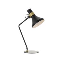 Roma 1 Light Table Lamp Black / Brass - ROMA TL-BKBM
