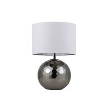 Wise 1 Light Table Lamp White / Chrome - WISE TL-WHCH