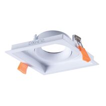 Cell Frame S1 1-Light Slotter To Suit Cell Downlight Module Series White - 27058