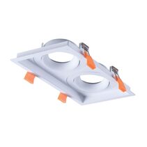 Cell Frame S2 Light Slotter To Suit Cell Downlight Module Series White - 27060