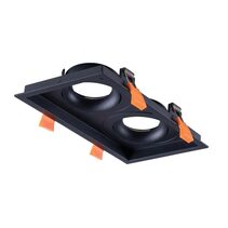 Cell Frame S2 Light Slotter To Suit Cell Downlight Module Series Black - 27061