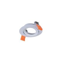 Cell Frame T75 Tilt 75mm Cut-Out To Suit Cell Downlight Module Series White - 27052