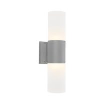Ottawa 6 Watt Up/Down LED Wall Light Silver / Warm White - OTTA2ESLV