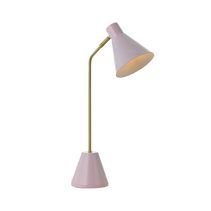 Ambia Desk Lamp Brass / Pink - AMBIA TL-PK