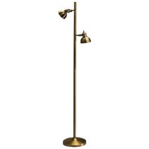 Carson 1 Light Floor Lamp Antique Brass - CARSON FL-AB