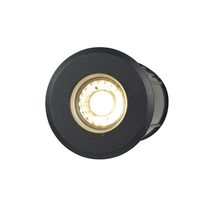 Luc 3W 8V~26V LED Inground Uplighter Black / Warm White - LUC.G3-BK83-826