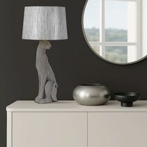Nala 1 Light Table Lamp Silver - NALA TL-SL