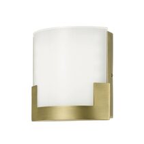 Solita 12 Watt Dimmable LED Wall Light Small Antique Brass / Tri-Colour - SOLITA WB20-AB