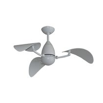 Vampire DC 42" Ceiling Fan / White Motor / White Blades with 15W Dimmable LED Light / Tri-Colour - MVA1043WSWR