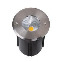 Magneto 9W 24V Round LED Inground Light Stainless Steel / White - 21088