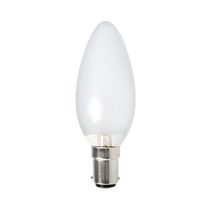 Frosted Candle LED 4W B15 Dimmable / Daylight - LCAN4WPSBCDLD