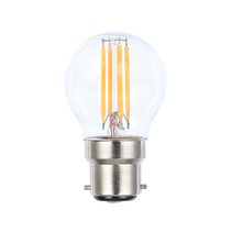 Filament Fancy Round LED 4W B22 Dimmable / Daylight - LFR4WCBCDLD
