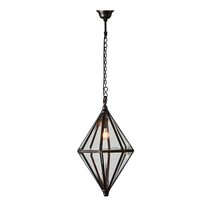 Clifftop Glass Hanging Lamp Bronze - ELCIT7091S