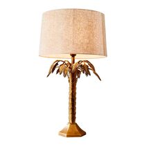 Rosebay Table Lamp Antique Brass With Shade - ELTJ84786