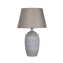 Ebony Table Lamp Grey - LL-27-0074GR