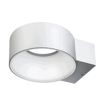Cone Round 8W LED Wall Light Silver / Warm White - SE7063WW/SL