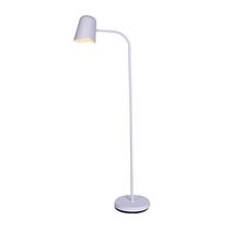 Peggy Adjustable Floor Lamp White - LL-27-0044W