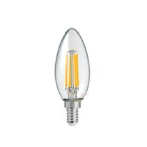 Filament Clear Candle LED 4W E12 Dimmable / Warm White - F412-C35-C-27K