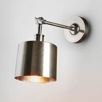 Portofino 1 Light Wall Lamp Antique Silver - ELPRTFWL15AS