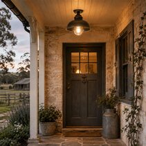 Parkway Under Eave Light Antique Bronze - LOI1001394