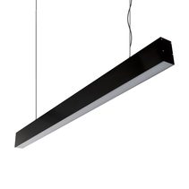 Max-50 34.6W 1000mm Up/Down Linear LED Pendant Black / Warm White - 22340