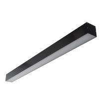 Max-75 17.3W 1000mm Surface Mounted Linear LED Profile Black / Warm White - 22364