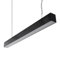 Max-75 34.6W 1000mm Up/Down Linear LED Pendant Black / Warm White - 22388