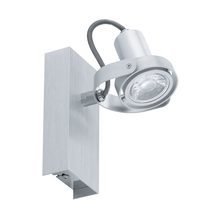 Novorio 5W LED Spotlight Brushed Aluminium / Warm White - 94642
