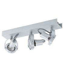 Novorio 15W LED Spotlight Brushed Aluminium / Warm White - 94644