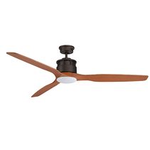 Governor 70W 60" AC Ceiling Fan With ABS Blades & 15W LED Old Bronze / Tri-Colour - MGF1533OT