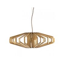Agry 1 Light Timber Pendant - AGRY-1P