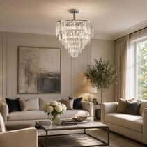 Karina 20 Light Semi-Flush Mount Light Chrome - KARINA-65-CTC CH