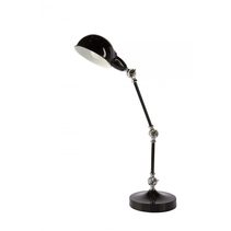 Kuba 1 Light Desk Lamp Black - KUBA-TL-BLK