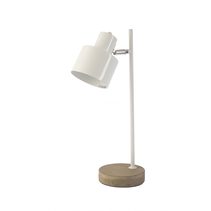Rento 1 Light Desk Lamp White - RENTO-TL-WHT