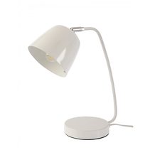 Ronda 1 Light Desk Lamp White - RONDA-TL-WHT