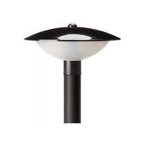 Eden 20W LED Pole Mount Mushroom Light Black / Warm White - BZL-104L-BL